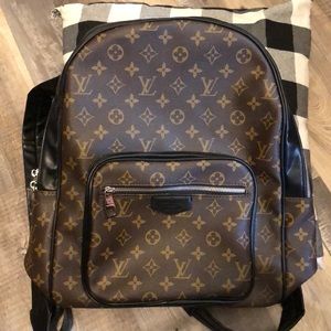 Upcycled big backpack